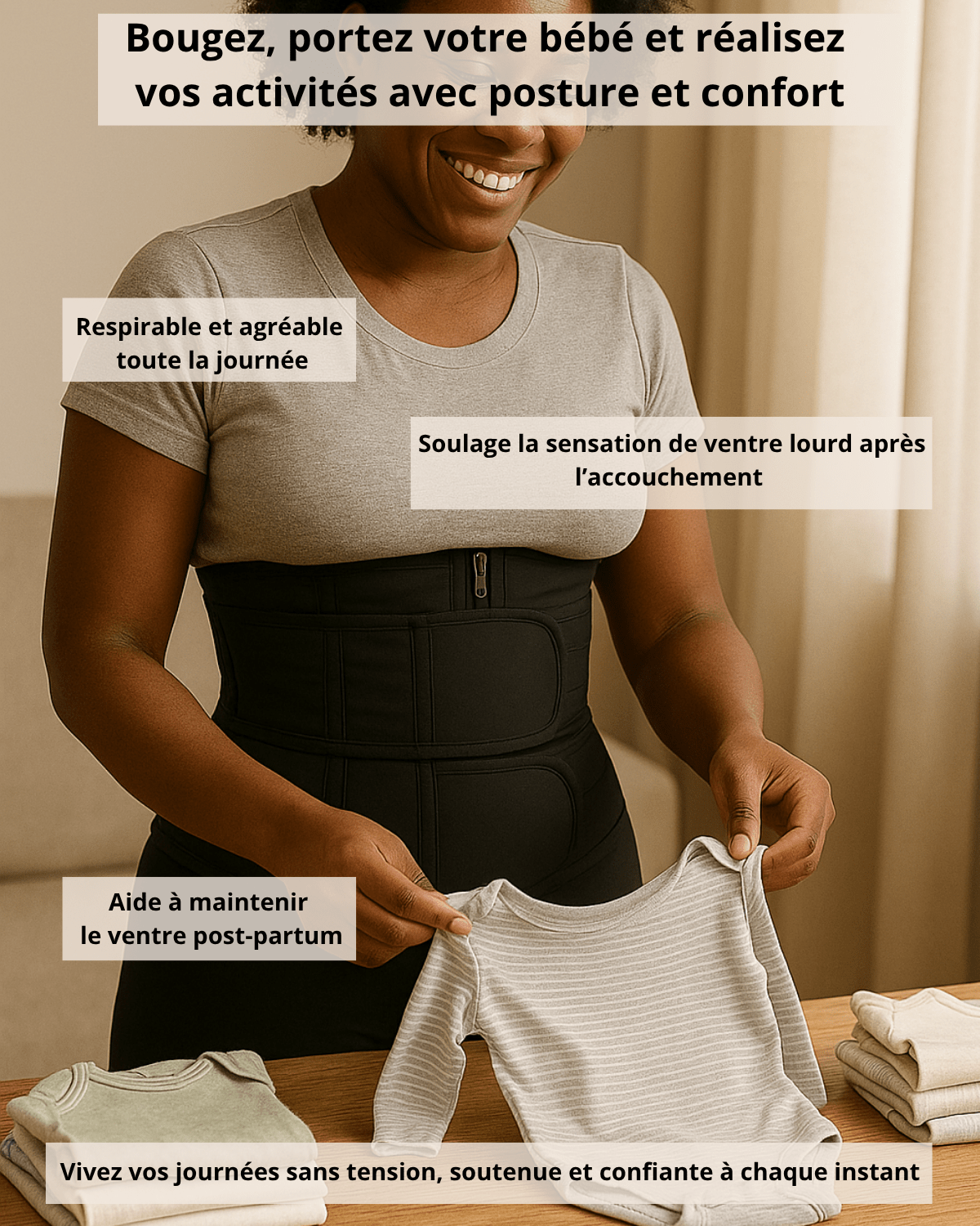 Pack Ultimate – Le coffret complet qui soutient ton ventre, ton dos… et ta confiance après bébé - Pure Sculpt