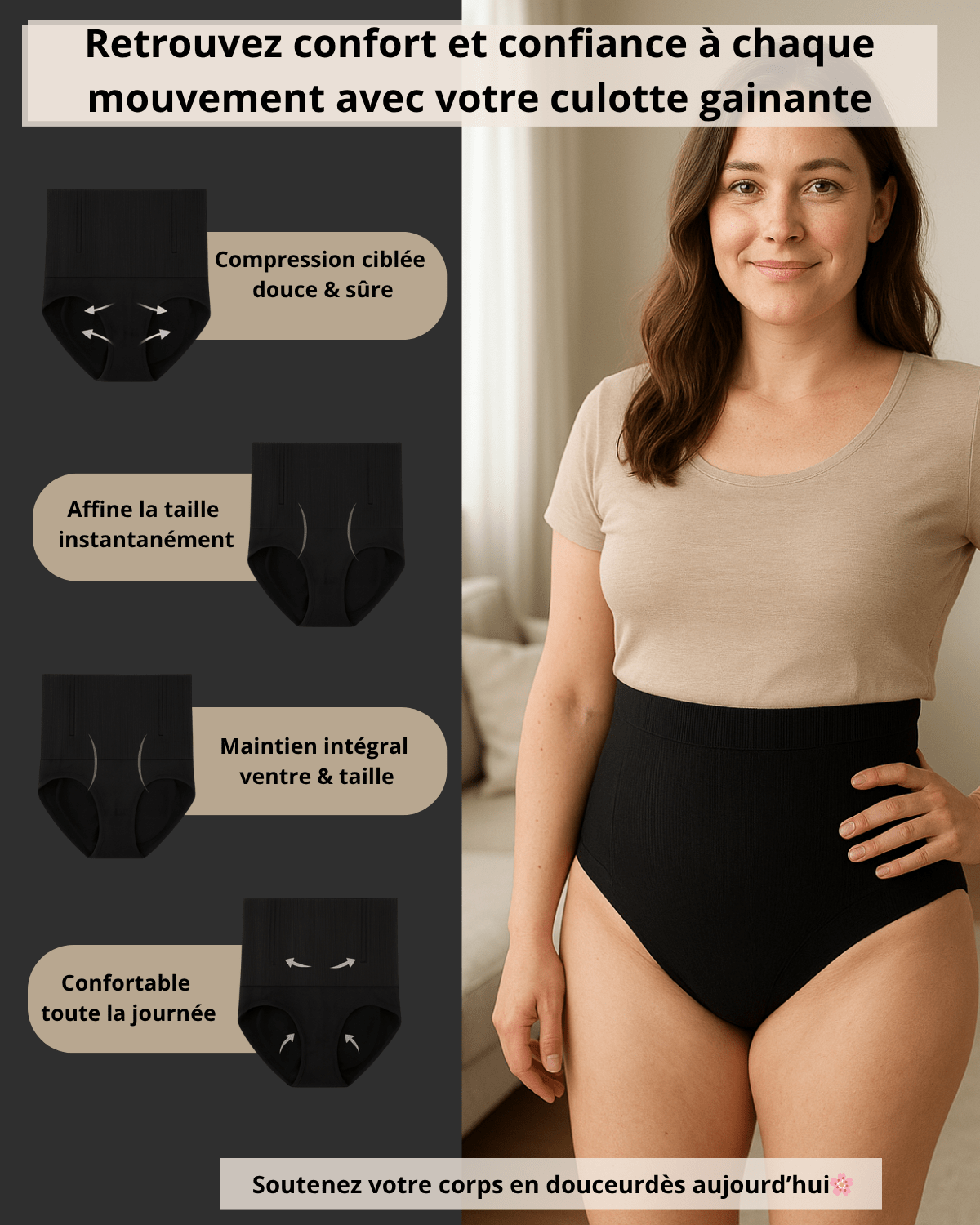 Pack Ultimate – Le coffret complet qui soutient ton ventre, ton dos… et ta confiance après bébé - Pure Sculpt